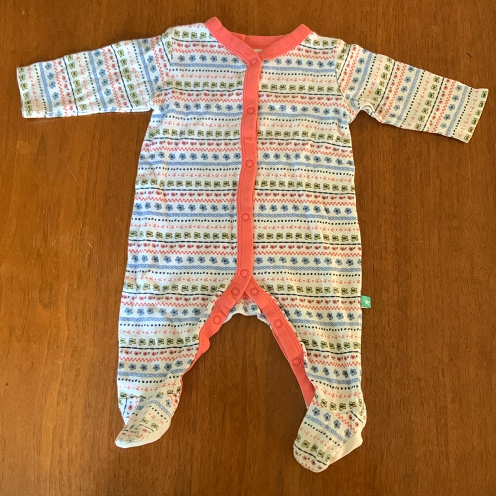 🍓3/$10 MiniKlub Colorful Patterned Baby Sleeper size 3-6m